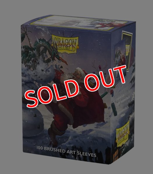 画像2:  【予約商品】  AT-12128 Brushed Art - Christmas 2025  クリスマス 2025 スタンダードサイズスリーブ(Standard Size)（100枚入り） 【25年11月中旬発売】 (2)