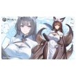 画像1:  【予約商品】  カーテン魂　アズールレーン 描き下ろしラバーマット（天城（空母）／ナース） 【26年2月上旬発売】 (1)