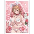 画像1:  【予約商品】  カーテン魂　バニーガーデン 描き下ろしスリーブ（花奈／バニーウエディング水着）（65枚入り） 【26年2月上旬発売】    (1)