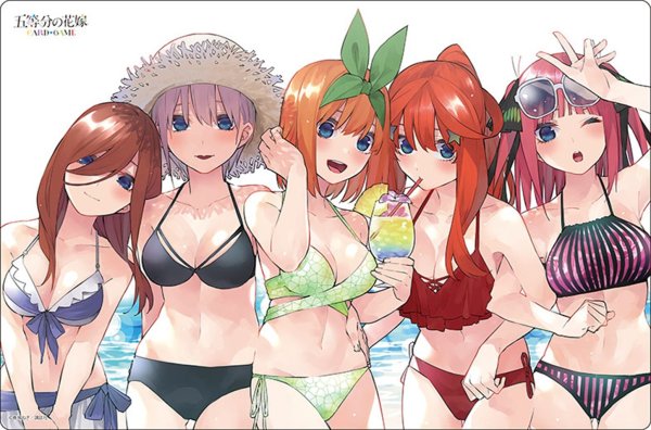 画像1:  【予約商品】  ブシロード ラバーマットコレクション V2 Vol.1838　『五等分の花嫁』Part.4 【25年11月28日発売】 (1)