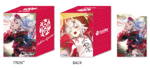 画像1:  【予約商品】  hololive OFFICIAL CARD GAME オフィシャルデッキケース Vol.18　『百鬼あやめ』 【25年12月19日発売】    (1)