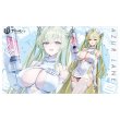 画像1:  【予約商品】  カーテン魂　アズールレーン 描き下ろしラバーマット（ナポリ／ナース） 【26年2月上旬発売】 (1)