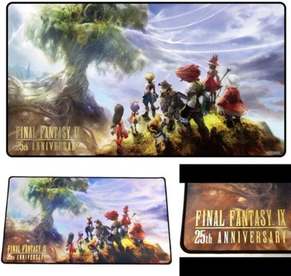 画像1:  【予約商品】  プレイマット ファイナルファンタジーIX 25th ANNIVERSARY 畢竟(ひっきょう) 箔押しVer. 【25年12月発売】    (1)