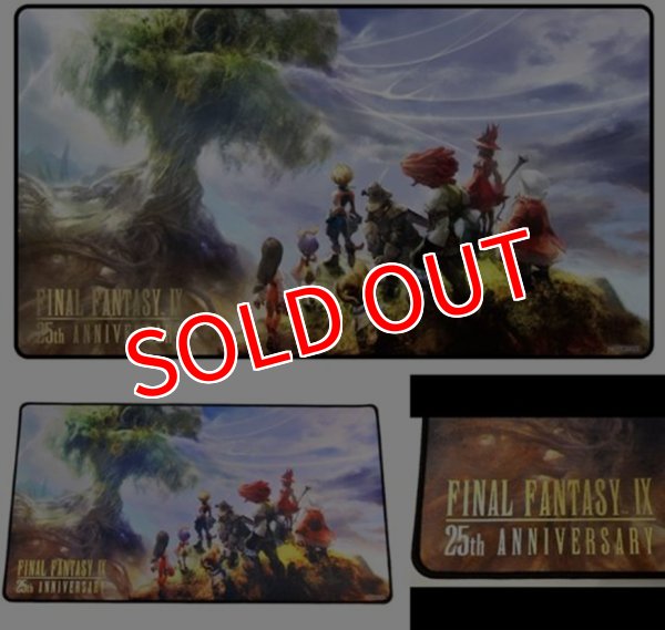 画像1:  【予約商品】  プレイマット ファイナルファンタジーIX 25th ANNIVERSARY 畢竟(ひっきょう) 箔押しVer. 【25年12月発売】    (1)