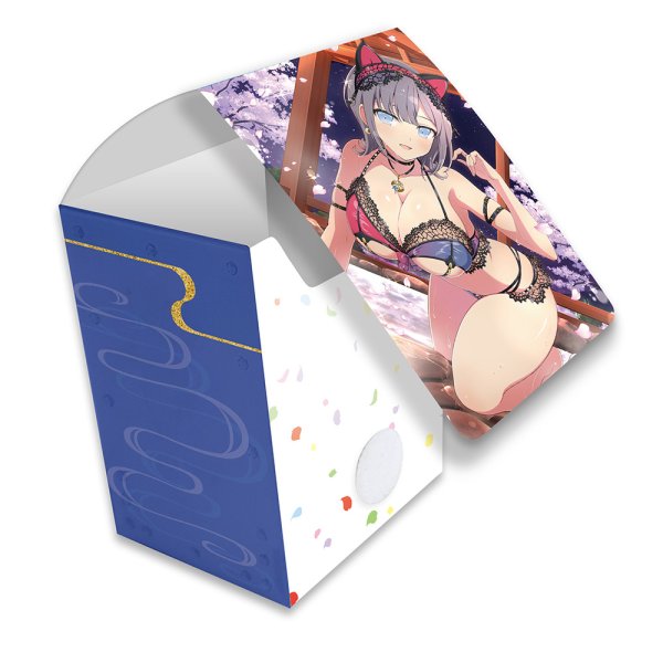 画像1:  【予約商品】  カーテン魂　シノビマスター 閃乱カグラ NEW LINK デッキケース（雪泉／81の日盛・伝説双乳祭） 【26年2月上旬発売】 (1)