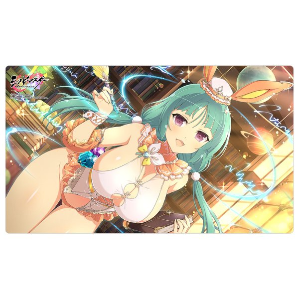 画像1:  【予約商品】  カーテン魂　シノビマスター 閃乱カグラ NEW LINK ラバーマット（芭蕉／爆乳祭・五） 【26年2月上旬発売】 (1)