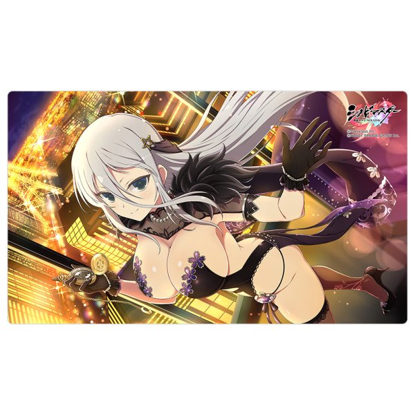 画像1:  【予約商品】  カーテン魂　シノビマスター 閃乱カグラ NEW LINK ラバーマット（閃光／新乳祭） 【26年2月上旬発売】 (1)