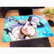 画像2:  【予約商品】  カーテン魂　シノビマスター 閃乱カグラ NEW LINK ラバーマット（睡蓮／NEWコレクション） 【26年2月上旬発売】 (2)