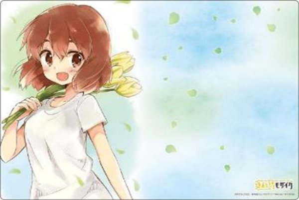 画像1:  【予約商品】  ブシロード ラバーマットコレクション V2 Vol.1845　きんいろモザイク『猪熊陽子』 【25年12月5日発売】 (1)