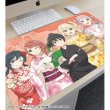 画像2:  【予約商品】  アルマビアンカ　ラブライブ！虹ヶ咲学園スクールアイドル同好会 描き下ろし 2年生 縁日ver. マルチデスクマット 【26年1月中旬発売】 (2)