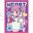 画像1:  【予約商品】  Artevelo　カードスリーブ　わき　「Heart」（art-003）（65枚入り） 【25年12月12日発売】 (1)