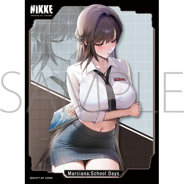 画像1:  【予約商品】  きゃらスリーブコレクション マットシリーズ　勝利の女神:NIKKE　「マルチャーナ：スクールデイズ」(No.MT2188)（65枚入り） 【25年12月12日発売】 (1)