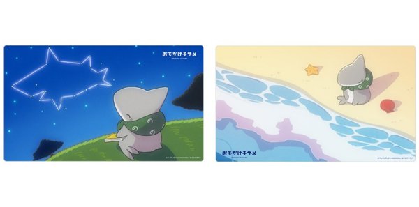 画像3:  【予約商品】  おでかけ子ザメ　ラバーマット（砂浜） 【26年2月上旬発売】 (3)