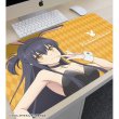 画像2:  【予約商品】  アルマビアンカ　TVアニメ『Summer Pockets』 描き下ろし 久島鴎 バニーガールver. マルチデスクマット 【26年1月中旬発売】    (2)