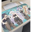 画像2:  【予約商品】  アルマビアンカ　TVアニメ『Summer Pockets』 描き下ろし 集合 バニーガールver. マルチデスクマット 【26年1月中旬発売】    (2)