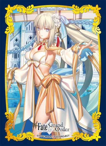 画像1:  【予約商品】  ブロッコリーキャラクタースリーブ プラチナグレード　Fate/Grand Order「キャスター/水妃モルガン」（65枚入り） 【26年2月28日発売】    (1)
