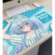 画像2:  【予約商品】  アルマビアンカ　TVアニメ「紫雲寺家の子供たち」 描き下ろし 紫雲寺清葉 アメリカンダイナーver. マルチデスクマット 【26年1月中旬発売】 (2)