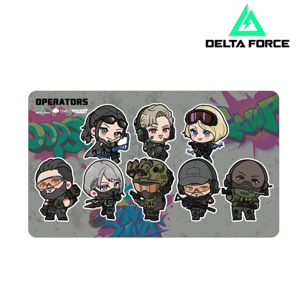 画像1:  【予約商品】  アルマビアンカ　Delta Force 集合 マルチデスクマット 【26年1月下旬発売】 (1)
