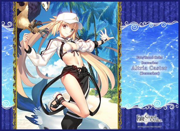 画像1:  【予約商品】  TCG万能プレイマット   Fate/Grand Order「バーサーカー/アルトリア・キャスター」 【26年2月28日発売】    (1)