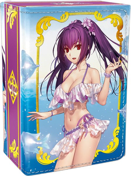 画像1:  【予約商品】  合皮製デッキケースＷ  Fate/Grand Order「ルーラー/スカサハ＝スカディ」 【26年2月28日発売】    (1)