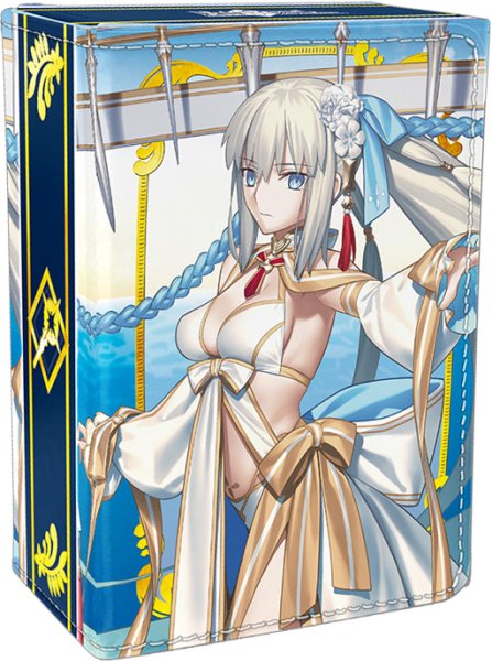 画像1:  【予約商品】  合皮製デッキケースＷ  Fate/Grand Order「キャスター/水妃モルガン」 【26年2月28日発売】    (1)
