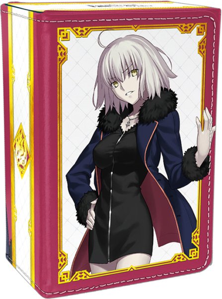画像1:  【予約商品】  合皮製デッキケースＷ  Fate/Grand Order「アヴェンジャー/ジャンヌ・ダルク〔オルタ〕」邪竜の魔女ver新宿1999 【26年2月28日発売】    (1)