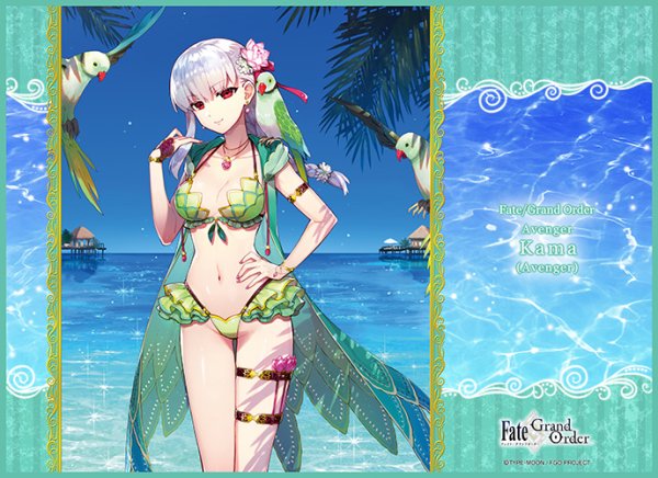 画像1:  【予約商品】  TCG万能プレイマット   Fate/Grand Order「アヴェンジャー/カーマ」 【26年2月28日発売】    (1)