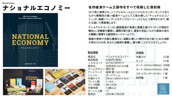 画像1:  【予約商品】  コロコロ堂 ナショナルエコノミー 【25年11月22日発売】 (1)