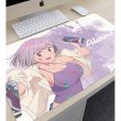 画像2:  【予約商品】  アルマビアンカ　グリッドマン ユニバース 描き下ろし 新条アカネ ペインタースタイルver. マルチデスクマット 【26年2月中旬発売】    (2)