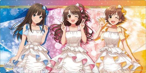 画像1:  【予約商品】  ブシロード ラバーマットコレクション V2 Vol.1862　アイドルマスター シンデレラガールズ『島村卯月&渋谷 凛&本田未央』 【26年1月30日発売】（こちらの商品は2025年11月29日（土）・30日（日）に開催される「CINDERELLA GIRLS fes. Once Upon a St@rs STARLIGHT ALLIANCE」にて先行発売される予定です。） (1)