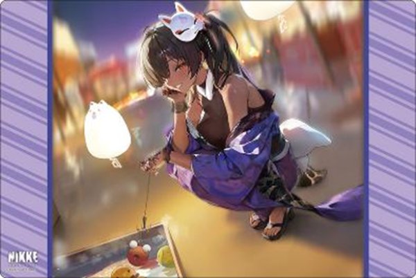 画像1:  【予約商品】  ブシロード ラバーマットコレクション V2 Vol.1864　勝利の女神：NIKKE「ナガ - ラストガールフッド」ver. 【26年1月16日発売】 (1)