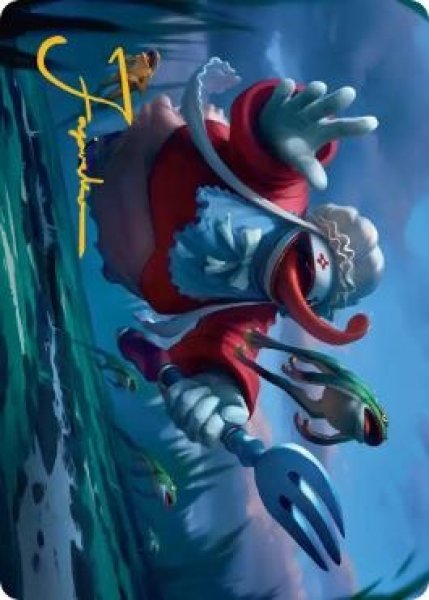 画像2: 【FIN】【アート・カード】グルメなク族、クイナ (2)