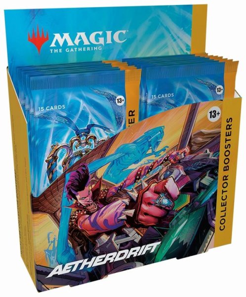 画像1:  【再入荷予約商品】  マジック・ザ・ギャザリング　霊気走破 コレクター・ブースター　英語版 BOX（12パック入り） 【25年11月上旬再入荷】 (1)