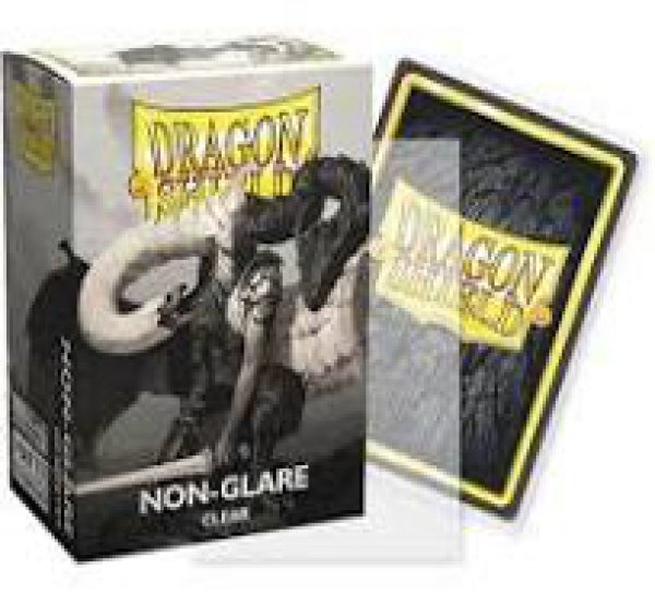 画像1:  【再販予約商品】  ドラゴンシールド 11821 Matte NonGlare - Clear クリア - Standard size （100枚入り） 【25年12月再販】 (1)