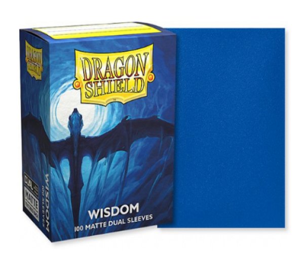 画像1:  【再販予約商品】  AT-15057　DS100 Dual Matte Wisdom ウィズダム - スタンダードサイズ -（100枚入り） 【25年12月再販】 (1)