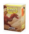 画像2:  【再販予約商品】  AT-11059　Amber　Sleeves - Standard size - Matte 100 アンバー - スタンダードサイズ -（100枚入り） 【25年12月再販】 (2)
