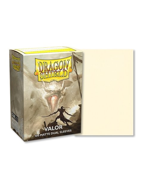 画像1:  【再販予約商品】  AT-15059　DS100 Dual Matte Valor ヴァロー - スタンダードサイズ -（100枚入り） 【25年12月再販】 (1)