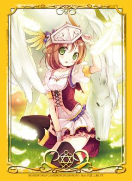 画像1:  【倉庫在庫】 ブシロード ビジュアルスリーブコレクション Vol.3 モンスター・コレクションTCG 不死鳥の乙女エルルーン（60枚入り） (1)