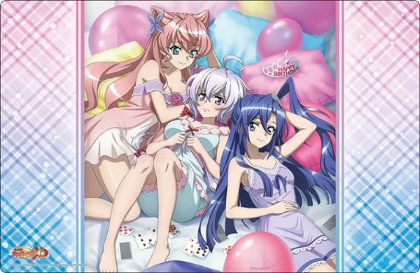 画像1:  【予約商品】  ブシロード ラバーマットコレクション V2 Vol.1886　戦姫絶唱シンフォギアXD UNLIMITED『翼&クリス&マリア』 【26年1月16日発売】 (1)