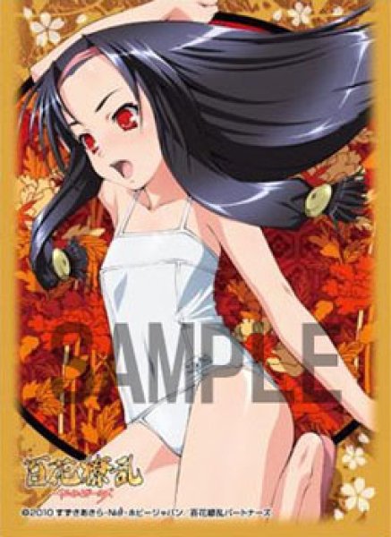 画像1:  【倉庫在庫】 きゃらスリーブコレクション　百花繚乱 サムライガールズ 真田幸村(No.028)（65枚入り） (1)