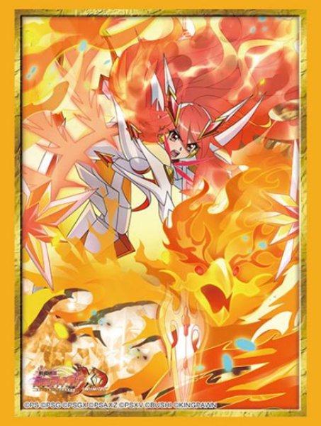 画像1:  【予約商品】  ブシロード スリーブコレクション ハイグレード Vol.4995　戦姫絶唱シンフォギアXD UNLIMITED『天羽奏』バーニング・エクスドライブver.（75枚入り） 【26年1月16日発売】 (1)