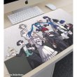 画像2:  【予約商品】  アルマビアンカ　HUNDRED LINE -最終防衛学園- 描き下ろし 集合 メイド&執事ver. マルチデスクマット 【26年1月下旬発売】 (2)