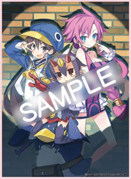 画像1:  【倉庫在庫】 日本一ソフトウェアオールスターズ カードスリーブ 魔界戦記ディスガイア4（60枚入り） (1)