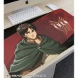 画像2:  【予約商品】  アルマビアンカ　TVアニメ『進撃の巨人』 描き下ろし エレン 戦いの後でver. マルチデスクマット 【26年2月上旬発売】 (2)