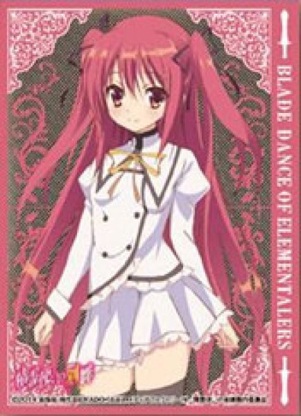 画像1:  【倉庫在庫】 きゃらスリーブコレクション 精霊使いの剣舞 クレア・ルージュ(No.306)（65枚入り） (1)