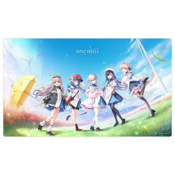 画像1:  【予約商品】  カーテン魂　 anemoi　ラバーマット（キービジュアル） 【26年1月中旬発売】    (1)