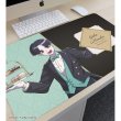 画像2:  【予約商品】  アルマビアンカ　HUNDRED LINE -最終防衛学園- 描き下ろし 丸子楽 執事ver. マルチデスクマット 【26年1月下旬発売】 (2)
