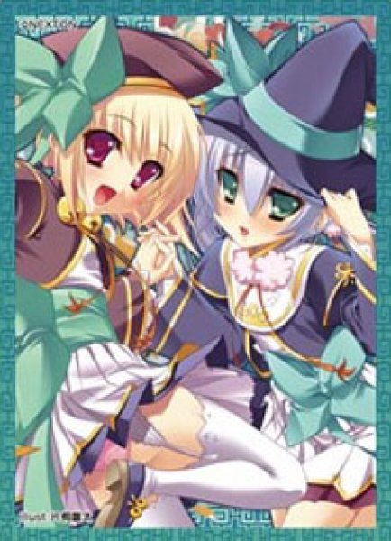 画像1:  【倉庫在庫】 NEXTONガールズスリーブコレクション Vol.014 恋姫†夢想「朱里・雛里」（60枚入り） (1)