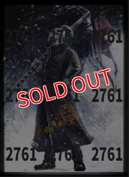 画像1:  【予約商品】※公認店限定商品※  ONE PIECEカードゲーム  カードスリーブ 公認店エディション vol.6 「トラファルガー・ロー」（各70枚入り）    【25年12月20日発売】 (1)