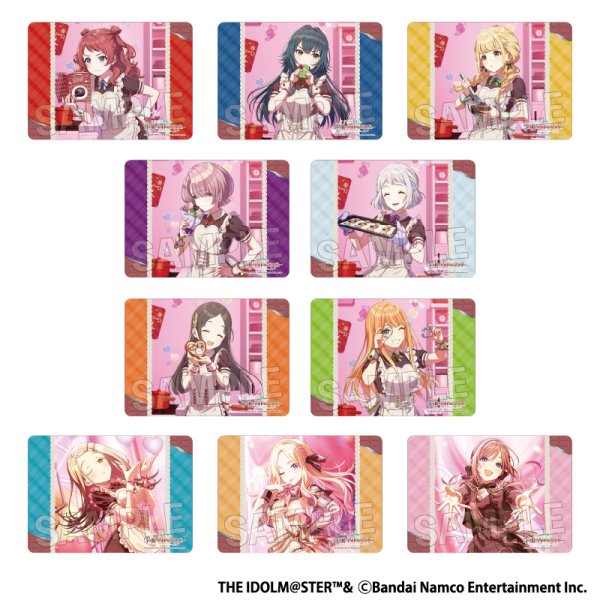 画像2:  【予約商品】  PROOF 学園アイドルマスター イラストプレイマットNT ハッピーミルフィーユ  篠澤 広 【26年1月発売】 (2)